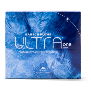 Однодневные контактные линзы BAUSCH + LOMB ULTRA ONE DAY