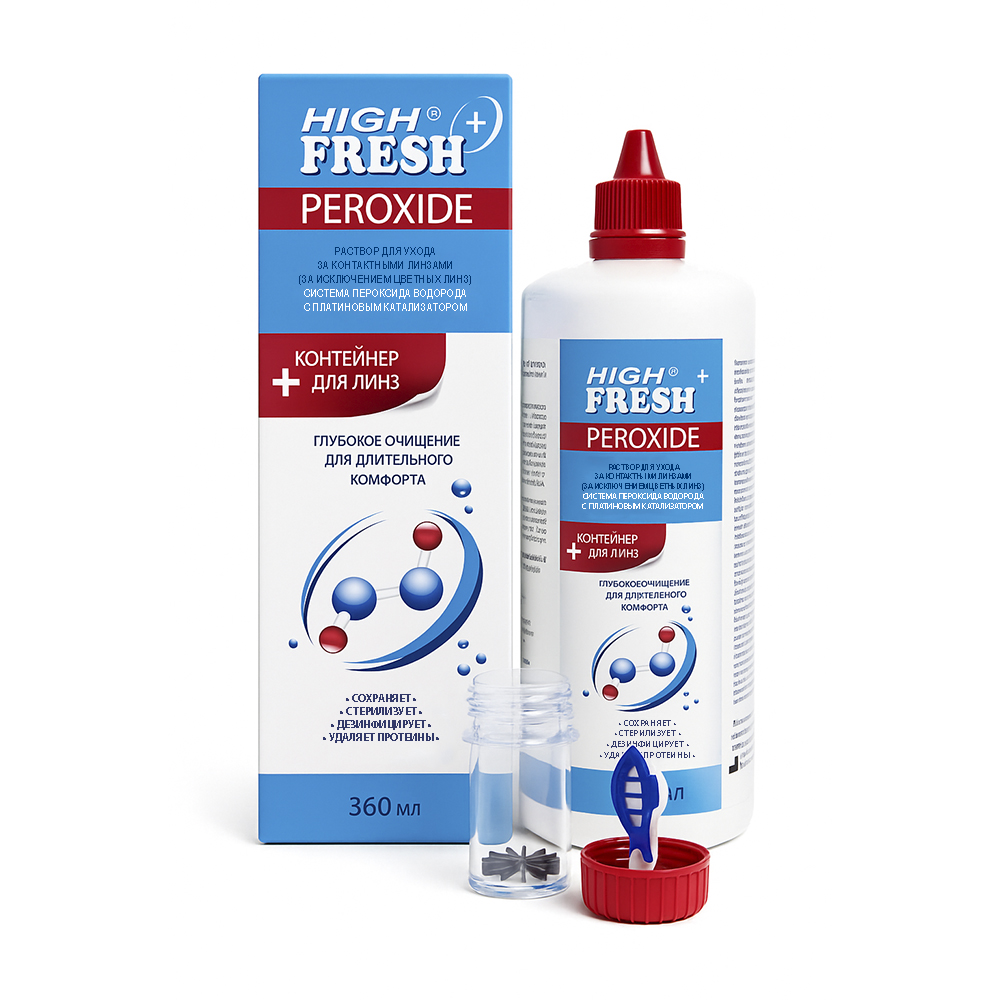 Раствор HighFresh + Peroxide, 360 мл Раствор HighFresh + Peroxide, 360 мл