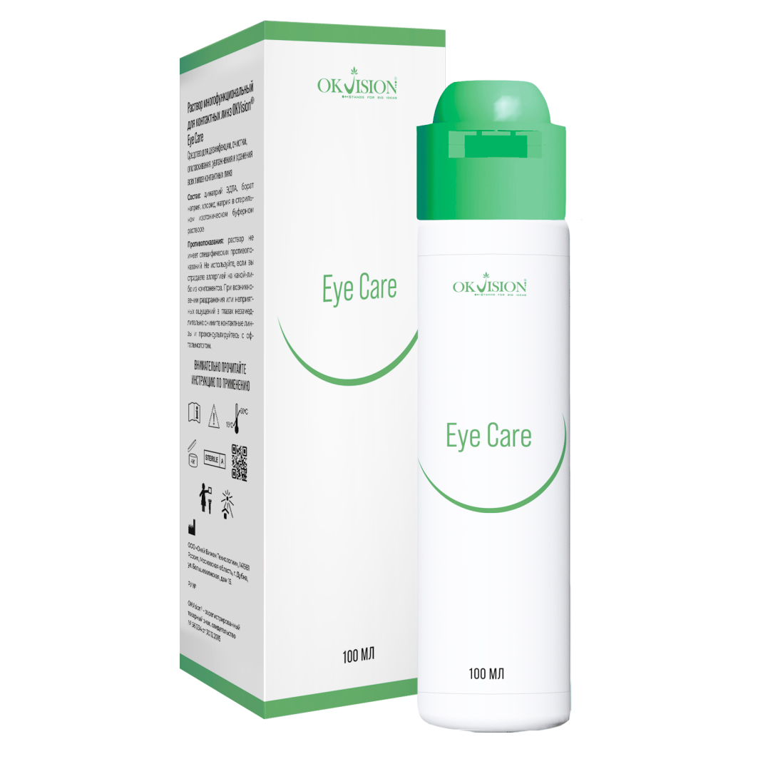 Раствор OKVision Eye Care (100 мл) Раствор OKVision Eye Care (100 мл)
