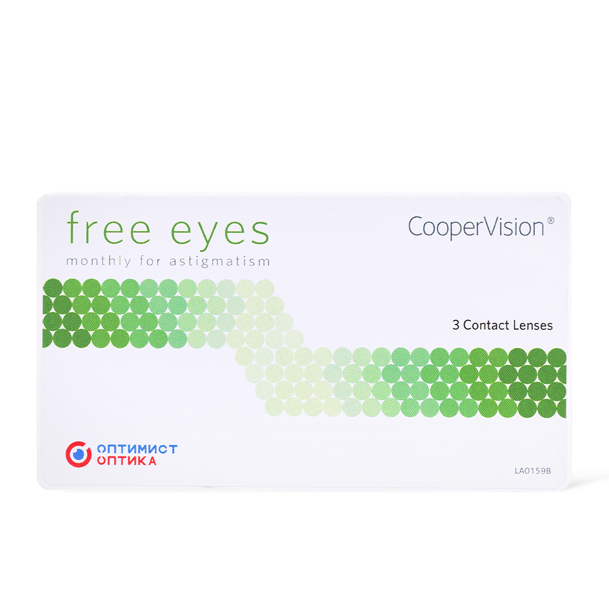 Free eyes monthly for astigmatism (3 линзы)