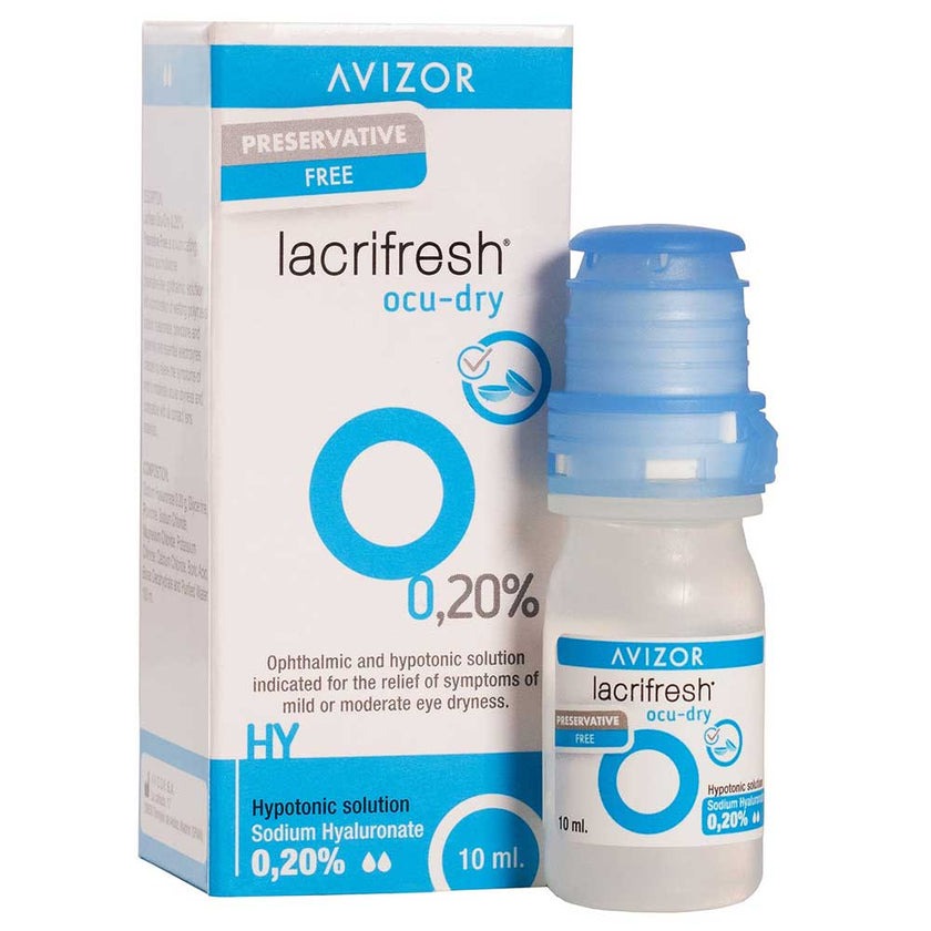 Капли Avizor Lacrifresh Ocu-Dry 0.2% 10 мл.