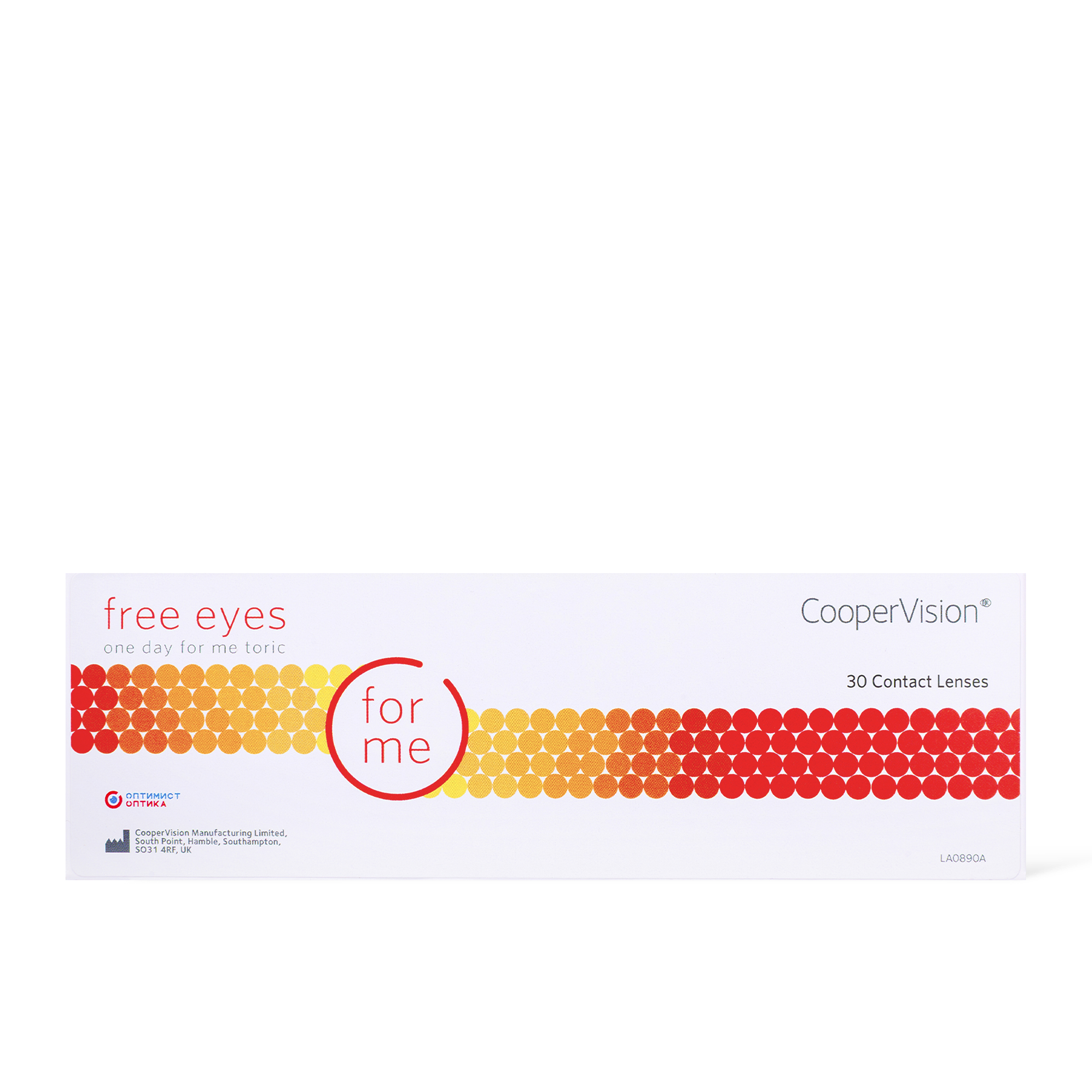Free Eyes For Me Toric Cooper Vision (30 линз)
