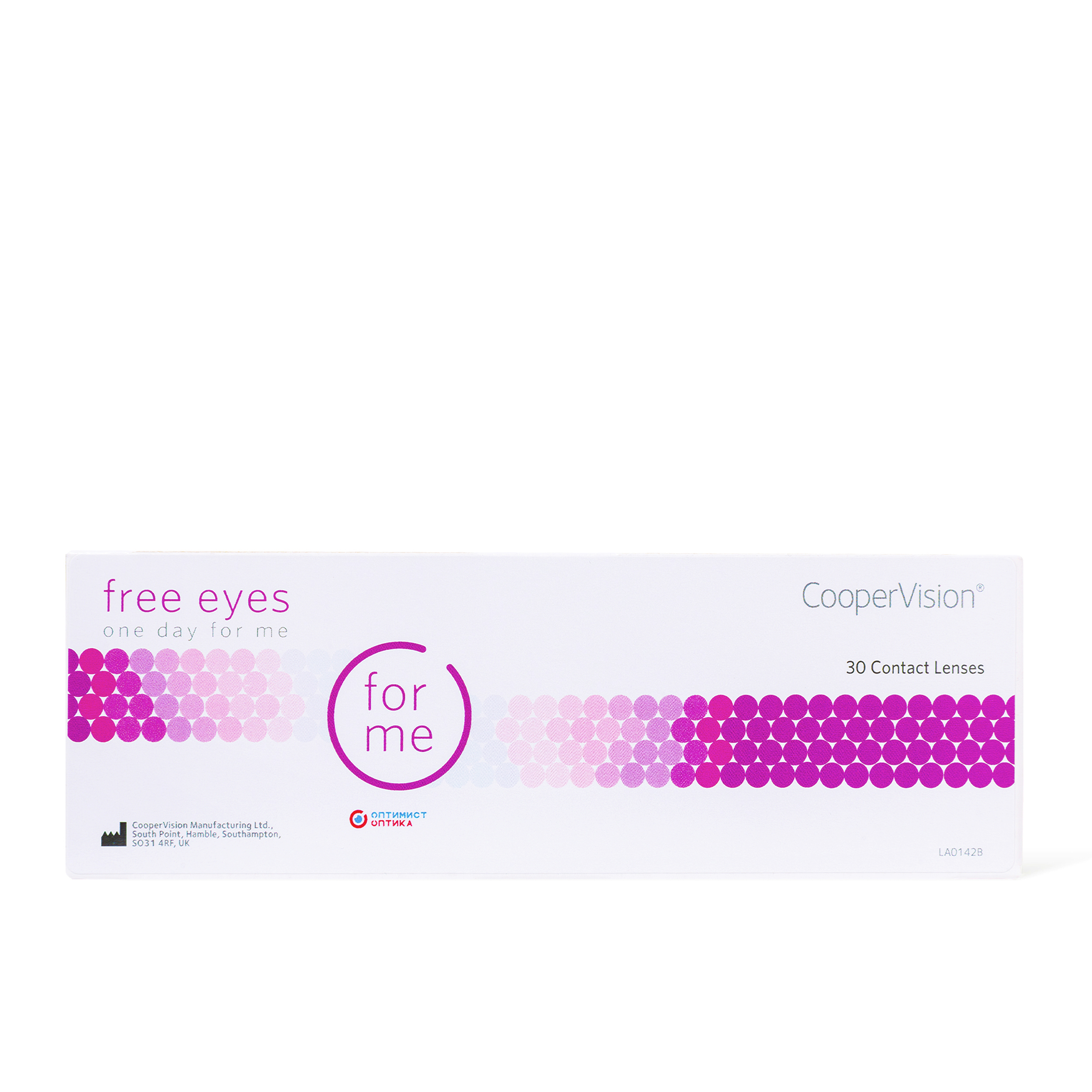 Free eyes for me Cooper Vision (30 линз)