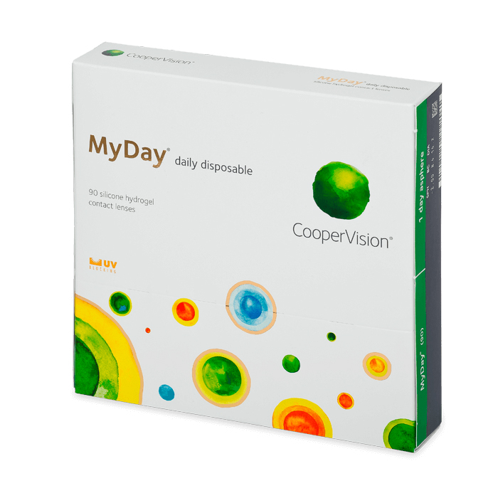 Cooper Vision MyDay daily disposable (90 линз)