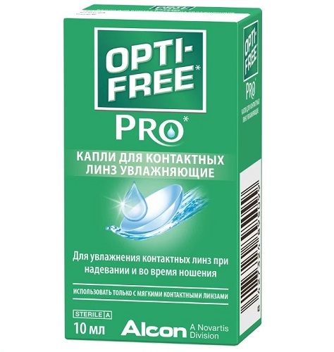 Капли Opti-free PRO, 10 мл