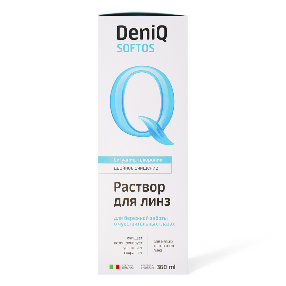 Раствор DeniQ SOFTOS, 360 мл