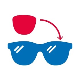 Установка корригирующих линз в солнцезащитные очки