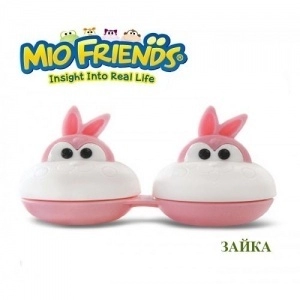 Контейнер для линз с пинцетом "MioFriends" Зайка