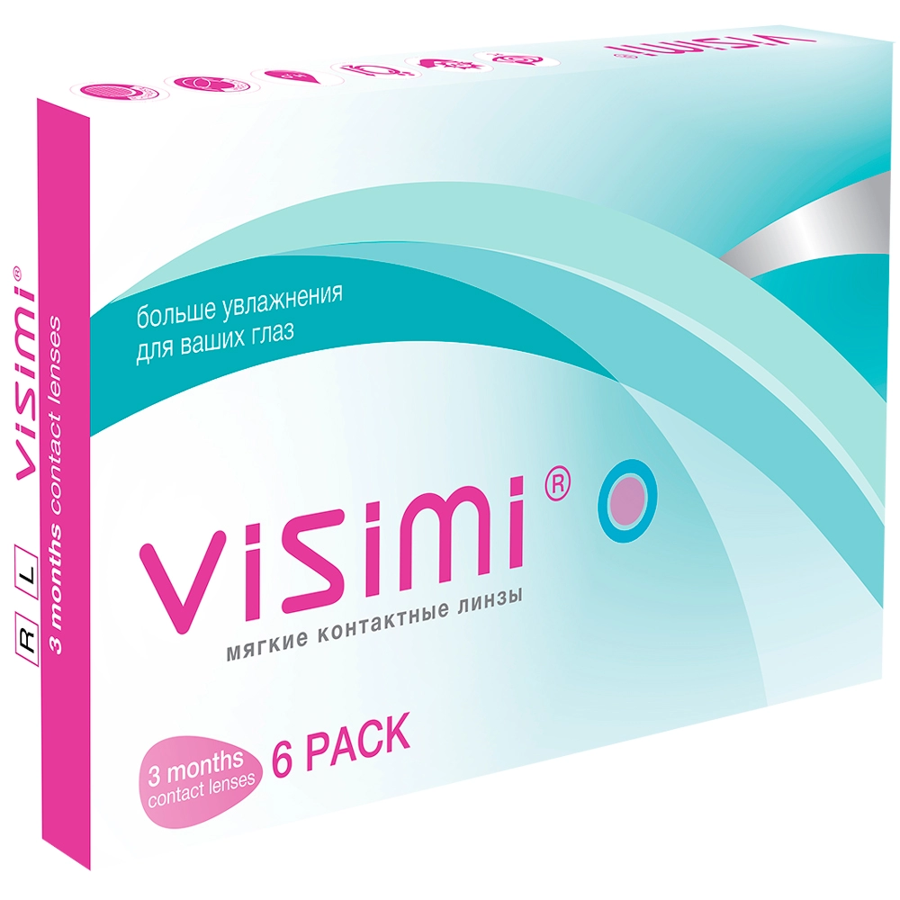 Visimi 3 Month (6 линз) на 3 месяца (квартальные)